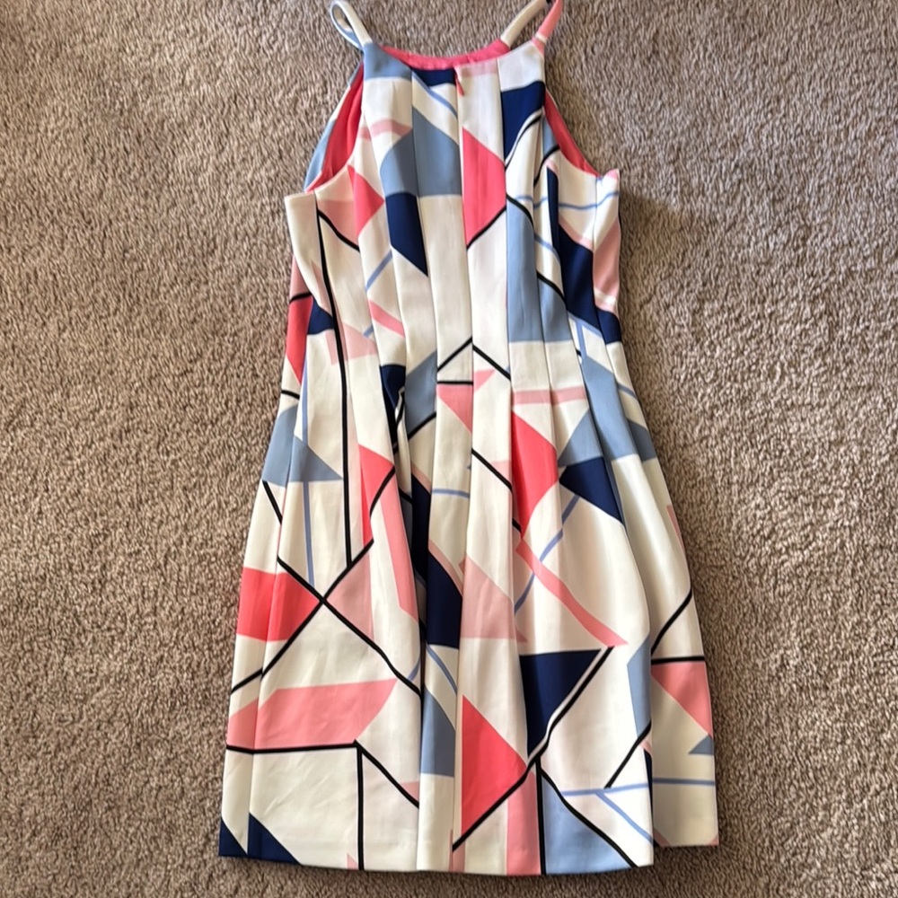 Vince Camuto Pink and Blue Halter Sundress - Picture 3 of 3